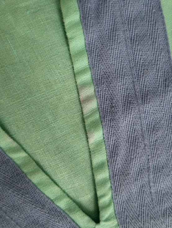 STS Sail To Sable 100% Linen Sleeveless Tunic Dress Size Small Beach Flawed - Picture 6 of 9